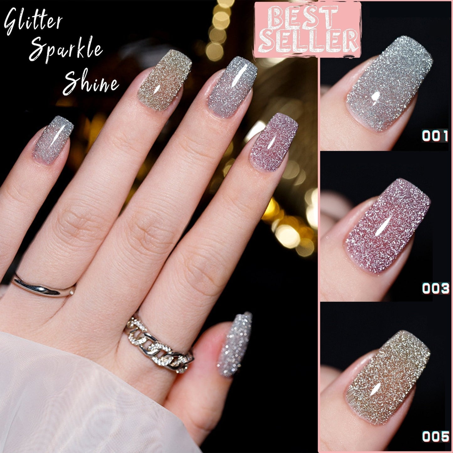 đ2025 New Arrival- 50% rabattđ„High Density Glitter Nagellack