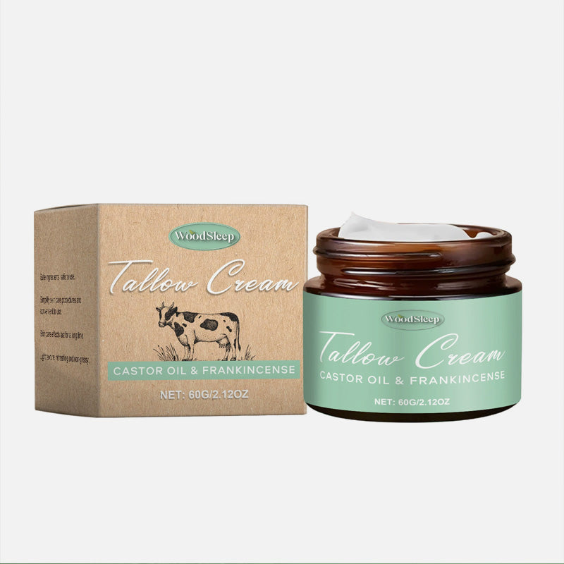 đż Ekologisk Vispad Talgbalsam Med Ricinolja Och Rökelse För Naturlig HudvĂ„rd Och Ă
terfuktande âš/đż Organic Whipped Tallow Balm with Castor Oil & Frankincense for Natural Skincare & Moisturizing âš