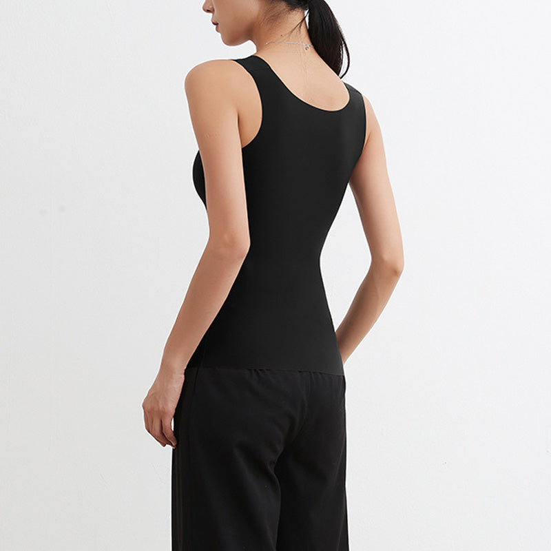 đ„Superdeal! 36% Rabatt! U-ringad Shapewear-linne med Inbyggd BH