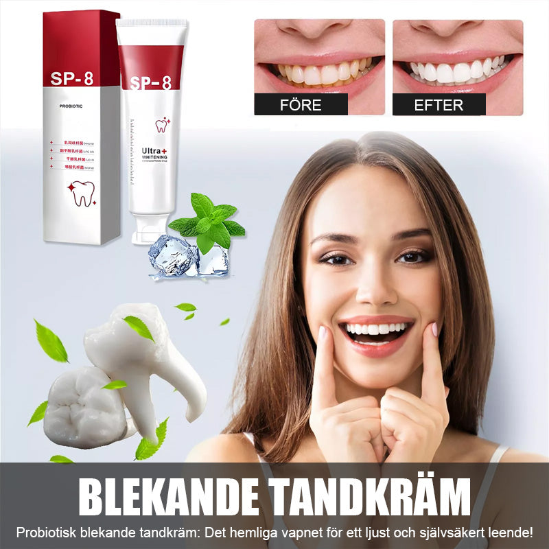 đ„ 36% RABATT â Probiotisk Whitening TandkrĂ€m