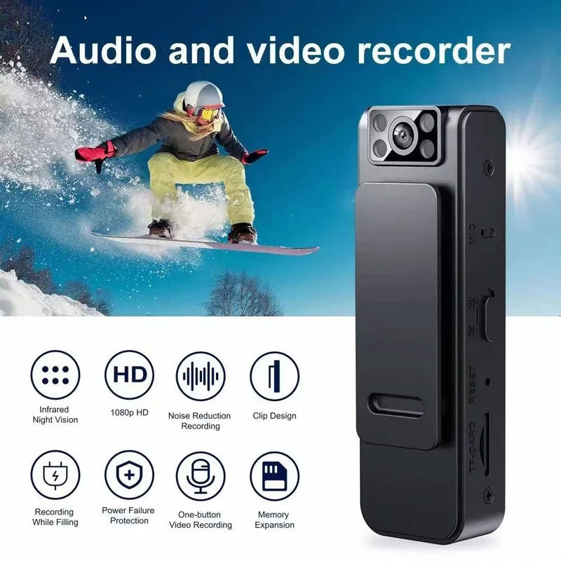đ„Last Day Special 49% rabatt - Nyuppgraderad 1080P HD-kamera med brusreduceringsteknik