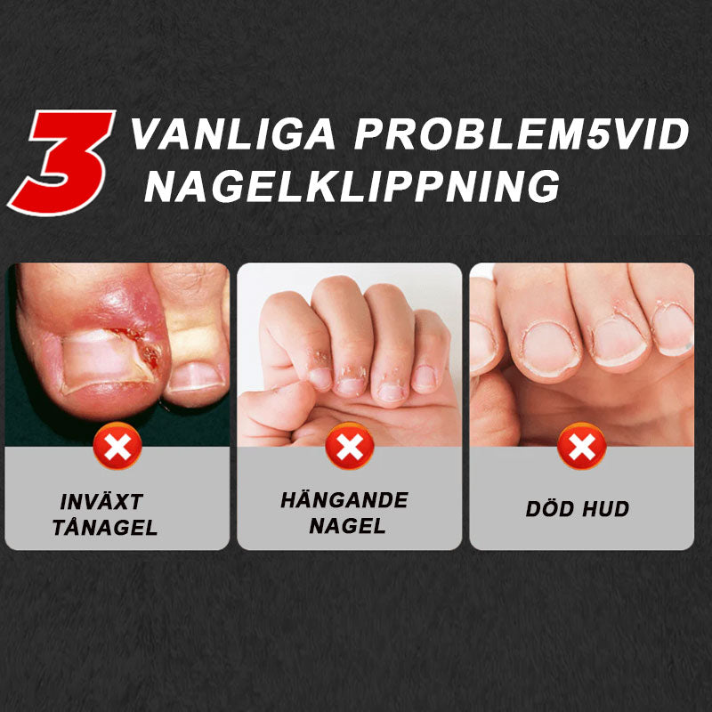 đ„Superdeal! 39% Rabatt! â Spetsigt Manikyrset med Slipad Finish