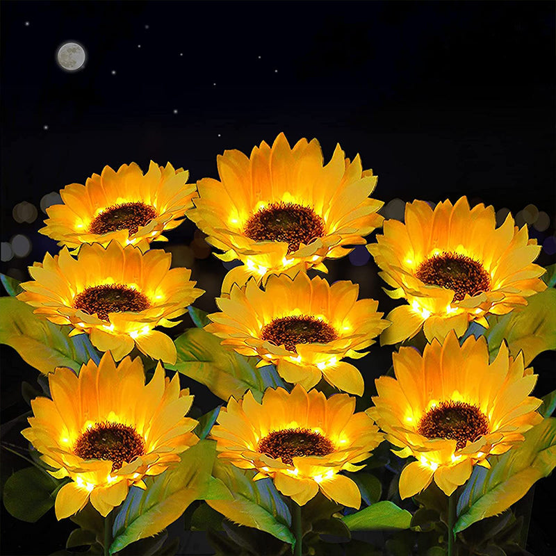 đ„Superdeal! 29% Rabatt! Solcellsdriven Solroslampa