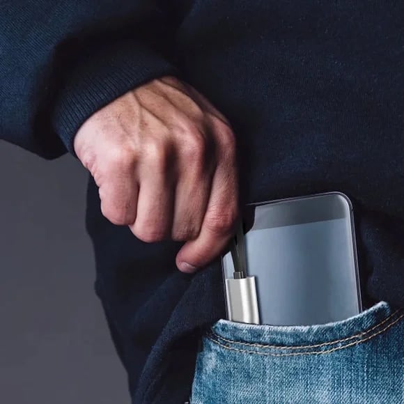 đ„Superdeal! 28% Rabatt! â 3-i-1 Snabbladdningskabel â USB för Alla Enheter