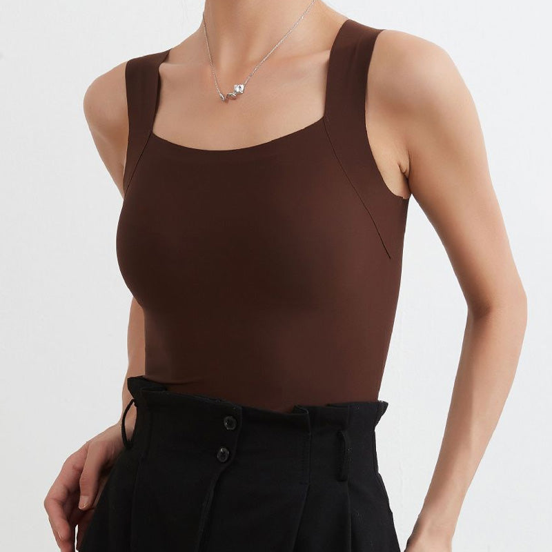 đ„Superdeal! 36% Rabatt! U-ringad Shapewear-linne med Inbyggd BH
