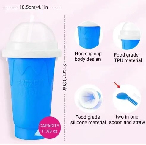 đ„Superdeal! 36% Rabatt! - Smoothie & Slush-mugg â Frys, KlĂ€m & Njut pĂ„ Sekunder