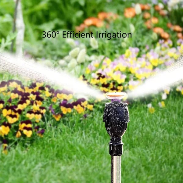 đ„Superdeal! 39% Rabatt! Roterande Sprinkler med Trefotsstativ â 360° TĂ€ckning för TrĂ€dgĂ„rden