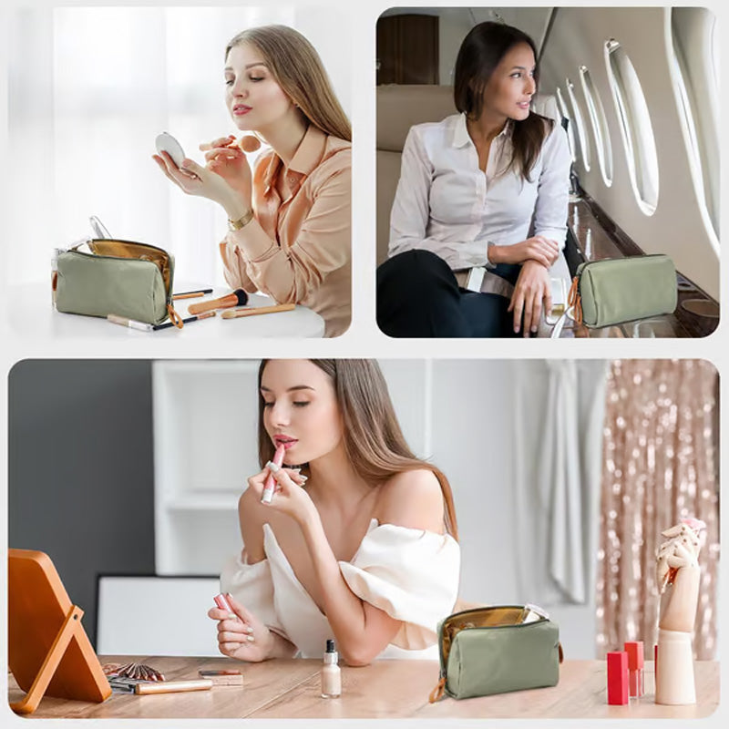 đ„Superdeal! 32% Rabatt! â LĂ€ppstiftsformad SminkvĂ€ska â Unik Design & Perfekt för HandvĂ€skan