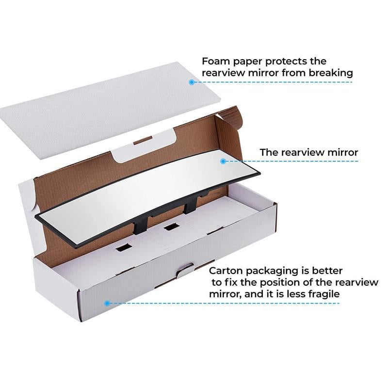 đ„Superdeal! 26% Rabatt! â Universell 30cm Panoramaspegel â Bred Vy & Döda Vinkeln-SĂ€kerhet