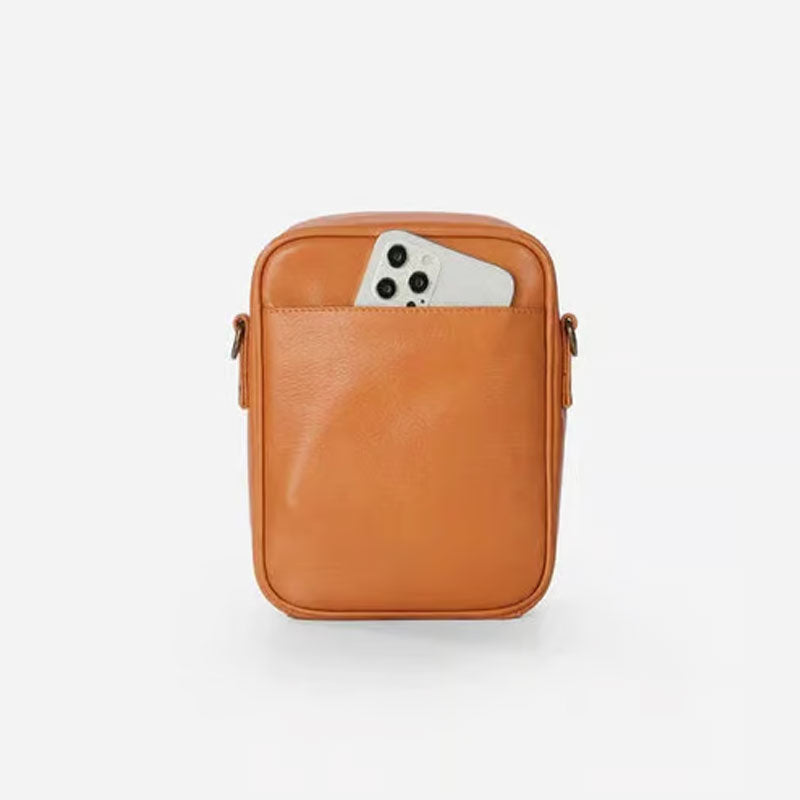 đ„Superdeal! 38% Rabatt! â Crossbody AxelvĂ€ska i Ăkta LĂ€der â Perfekt för Varje Dag
