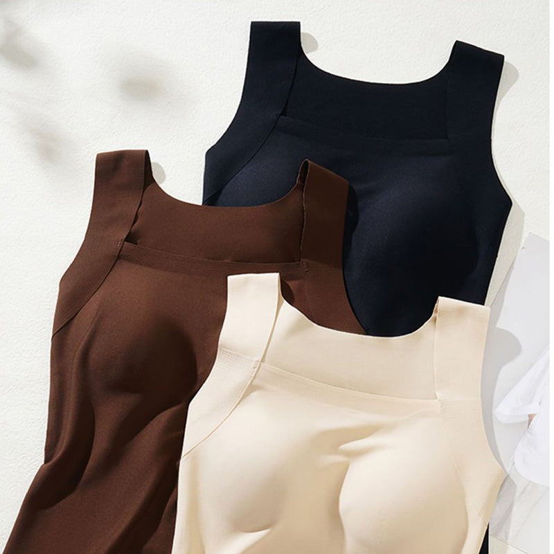 đ„Superdeal! 36% Rabatt! U-ringad Shapewear-linne med Inbyggd BH
