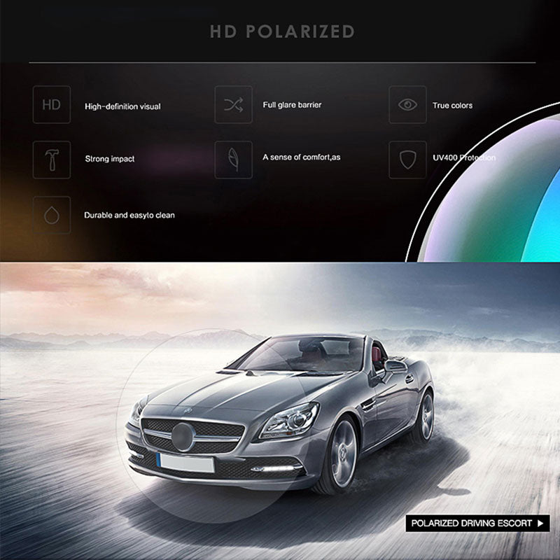 đ„ Superdeal! 26% Rabatt! â Polariserade Herrsolglasögon â FĂ€rgfilmserie med UV-skydd & Stilren Look