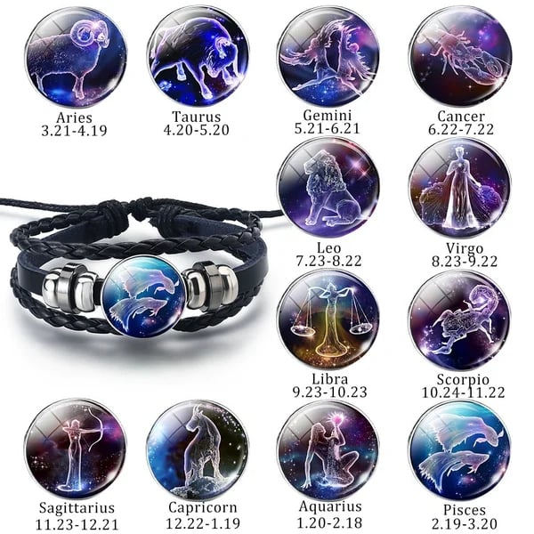 đ„Superdeal! 39% Rabatt! â Soul Armband â Ditt StjĂ€rntecken, Din Energi, Din Stil