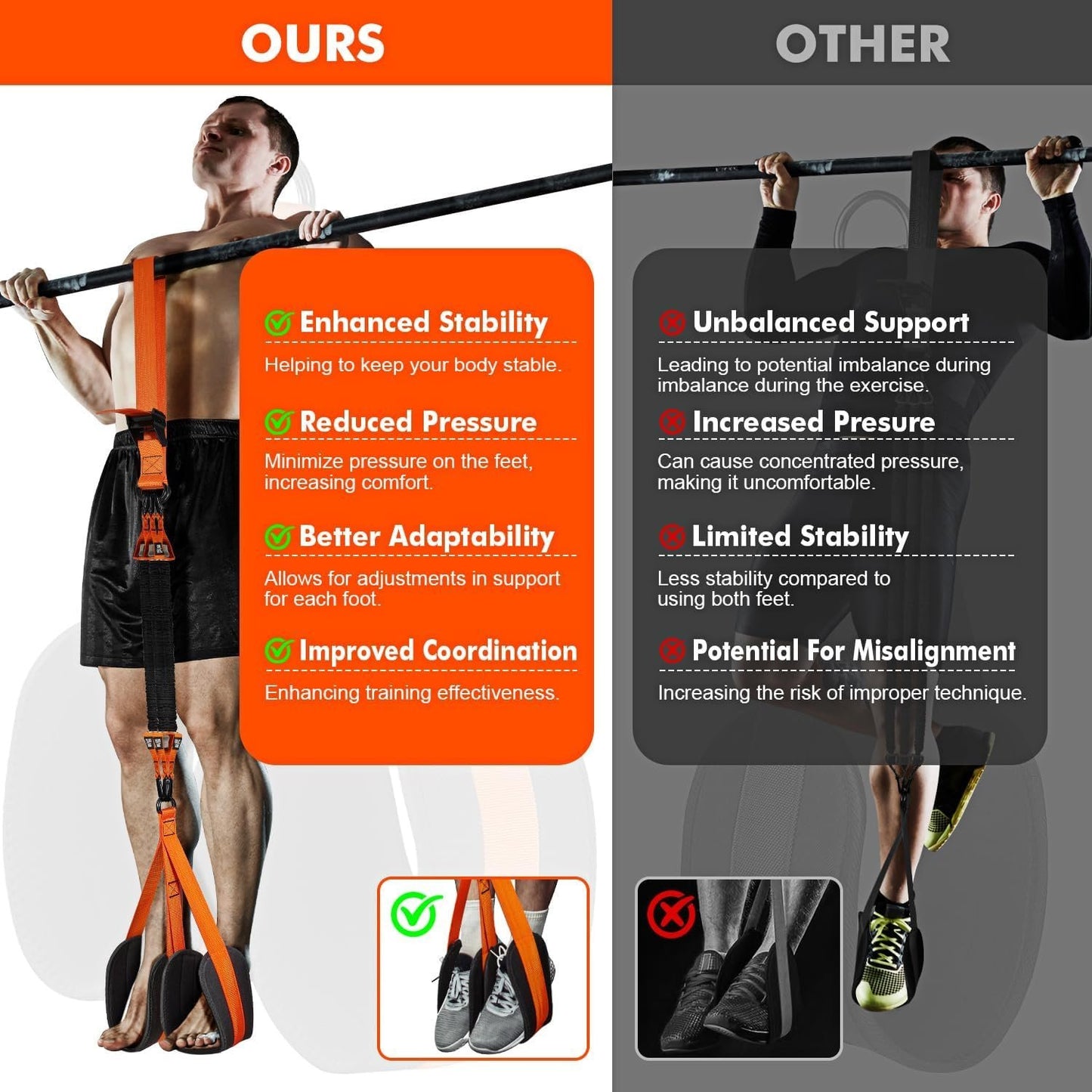 đ„Superdeal! 40% Rabatt! â Extra Stark TrĂ€ningsgummiband â Perfekt för Pull-ups & MotstĂ„ndstrĂ€ning
