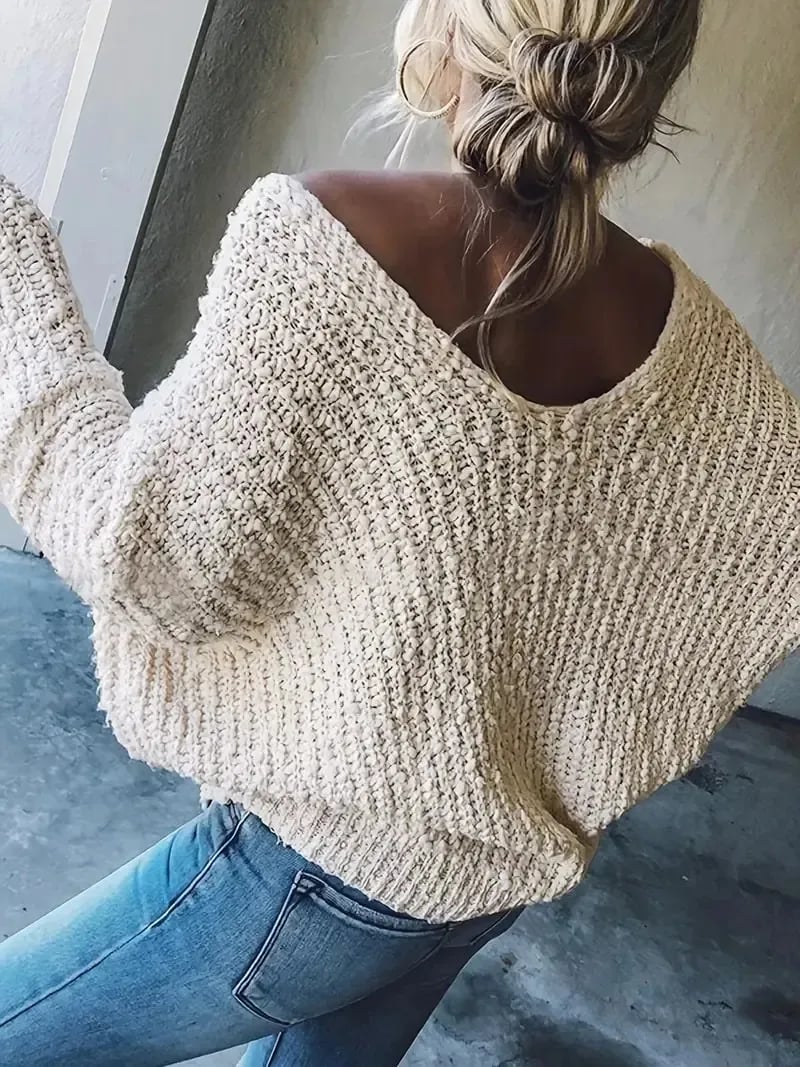 ✨ Damtröja med lös, lättviktig pullover