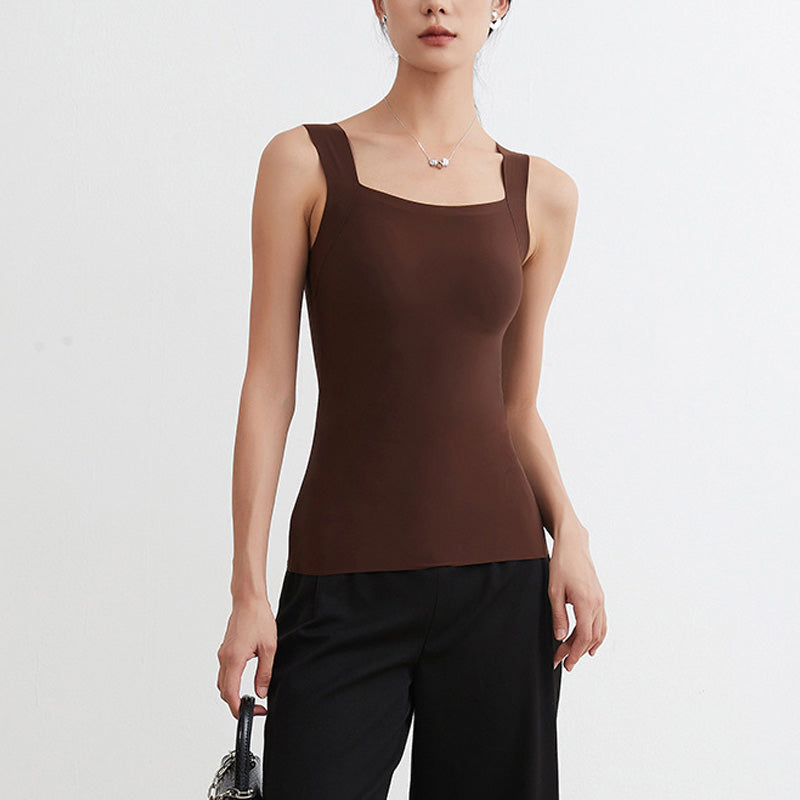 đ„Superdeal! 36% Rabatt! U-ringad Shapewear-linne med Inbyggd BH