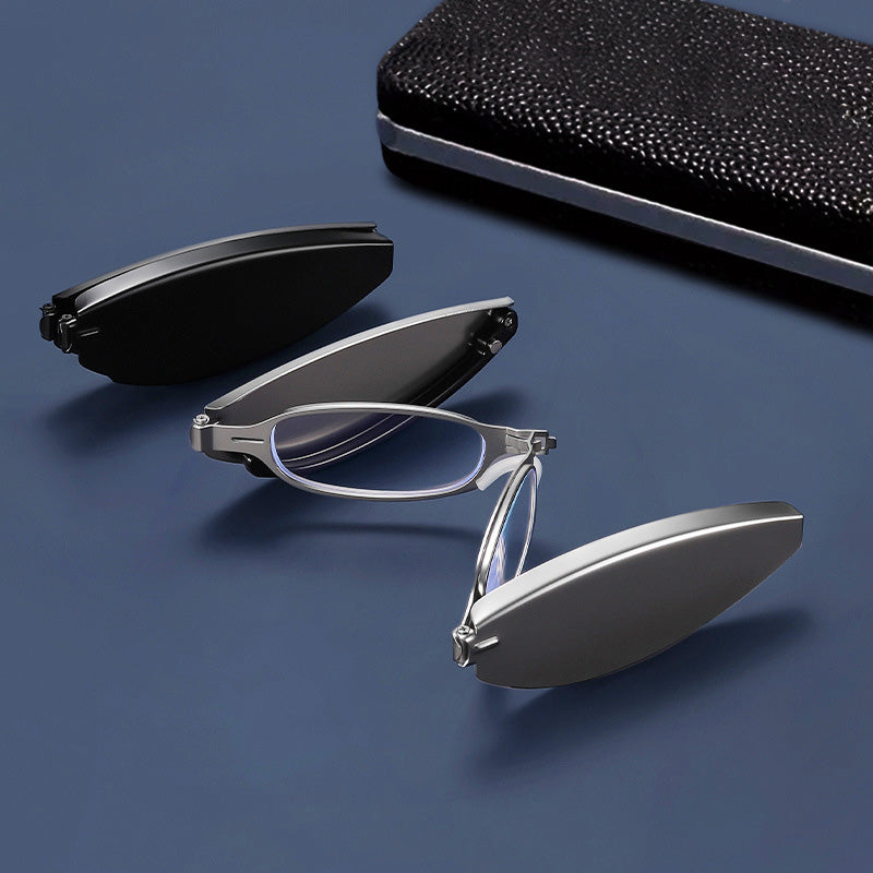 đ„Superdeal! 24% Rabatt! â Vikbara HD-lĂ€sglasögon med BlĂ„ljusfilter