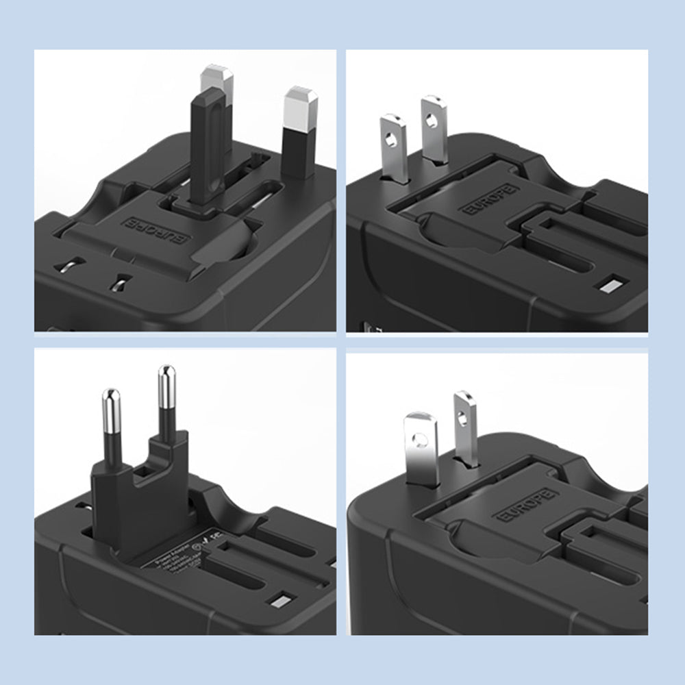 đ„ 49% RABATT â Universal Reseadapter med Dubbel USB-Port