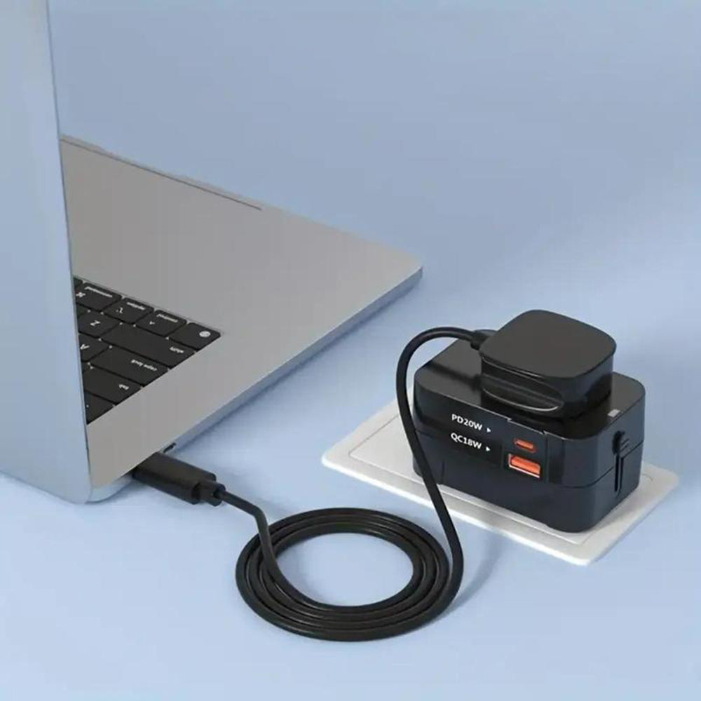 đ„ 49% RABATT â Universal Reseadapter med Dubbel USB-Port