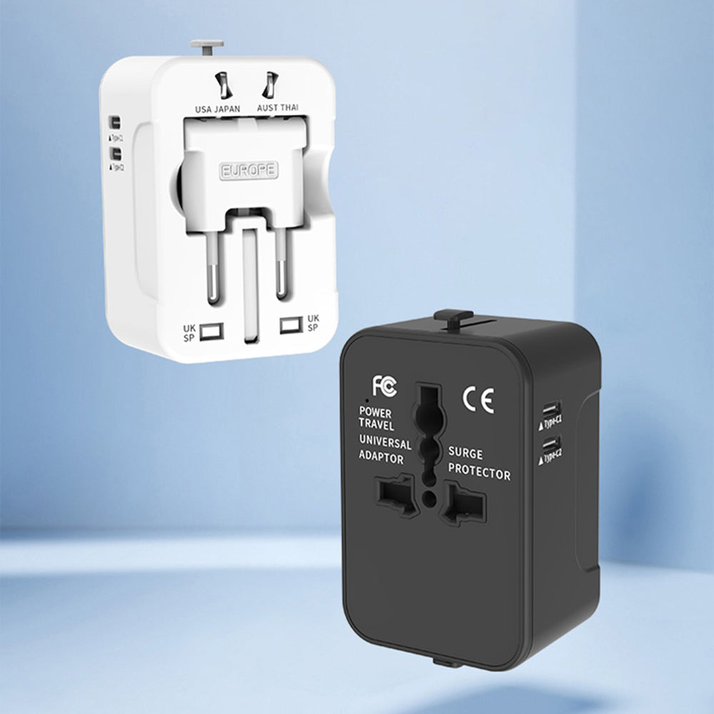 đ„ 49% RABATT â Universal Reseadapter med Dubbel USB-Port