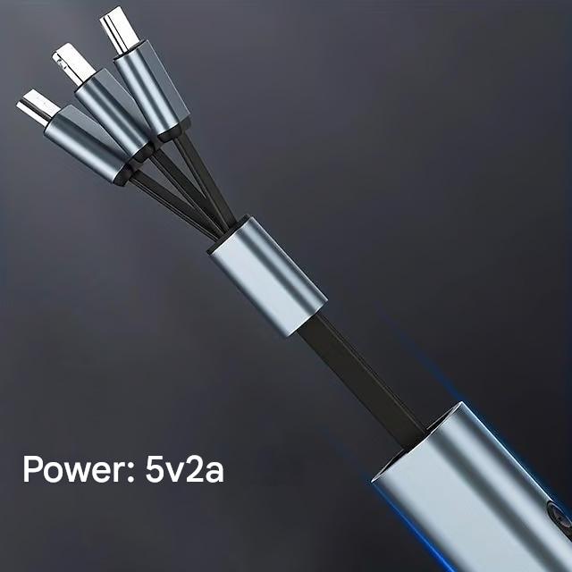 đ„Superdeal! 28% Rabatt! â 3-i-1 Snabbladdningskabel â USB för Alla Enheter
