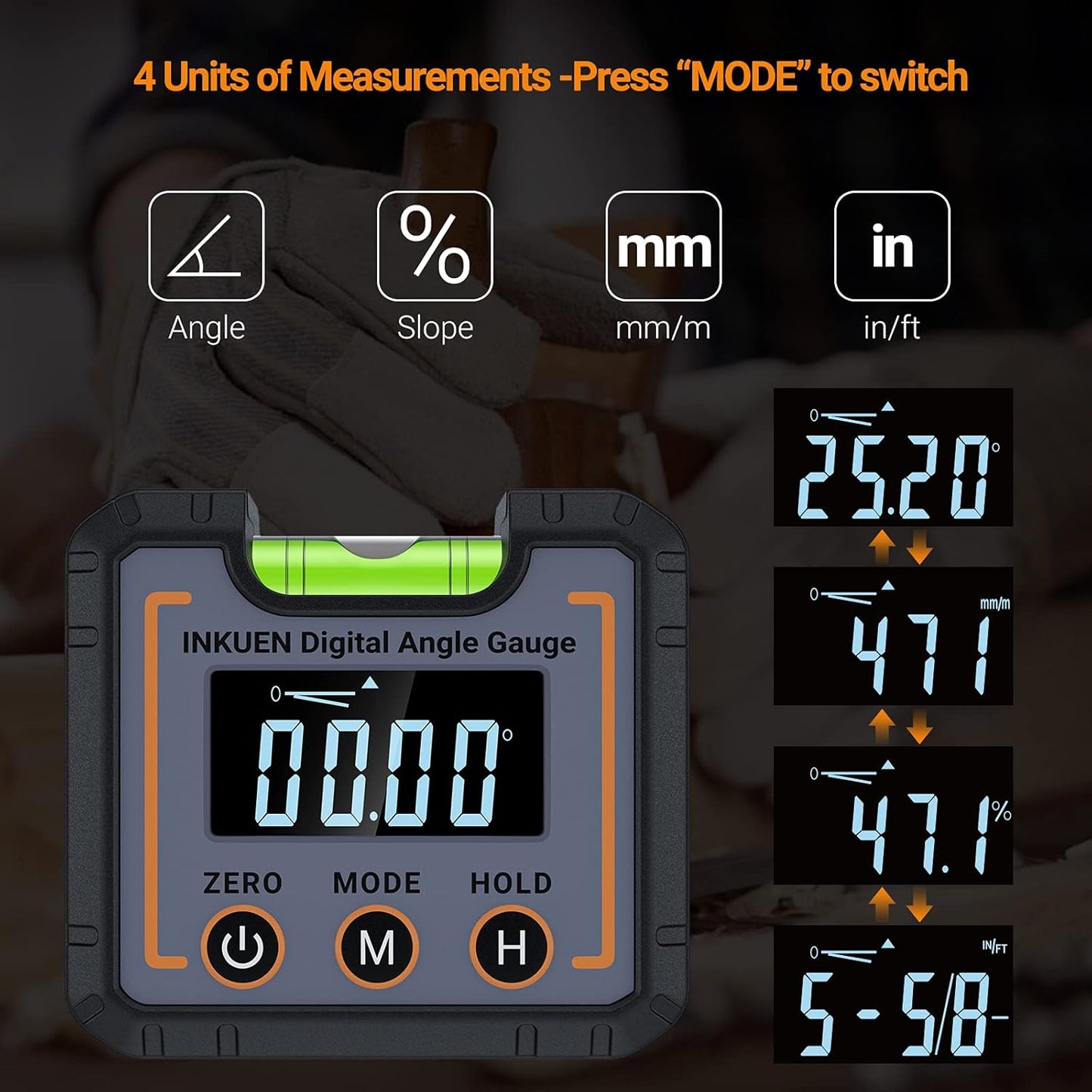 đ„ 49% RABATT â 0-360° Digital VinkelmĂ€tare med Magnet