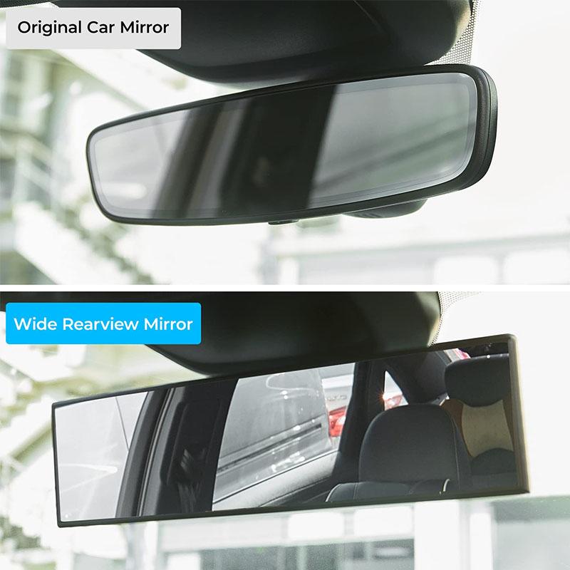 đ„Superdeal! 26% Rabatt! â Universell 30cm Panoramaspegel â Bred Vy & Döda Vinkeln-SĂ€kerhet