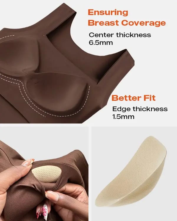 đ„Sista dagen 49% RABATTđ„U-ringad shapewear med inbyggt bh-linne