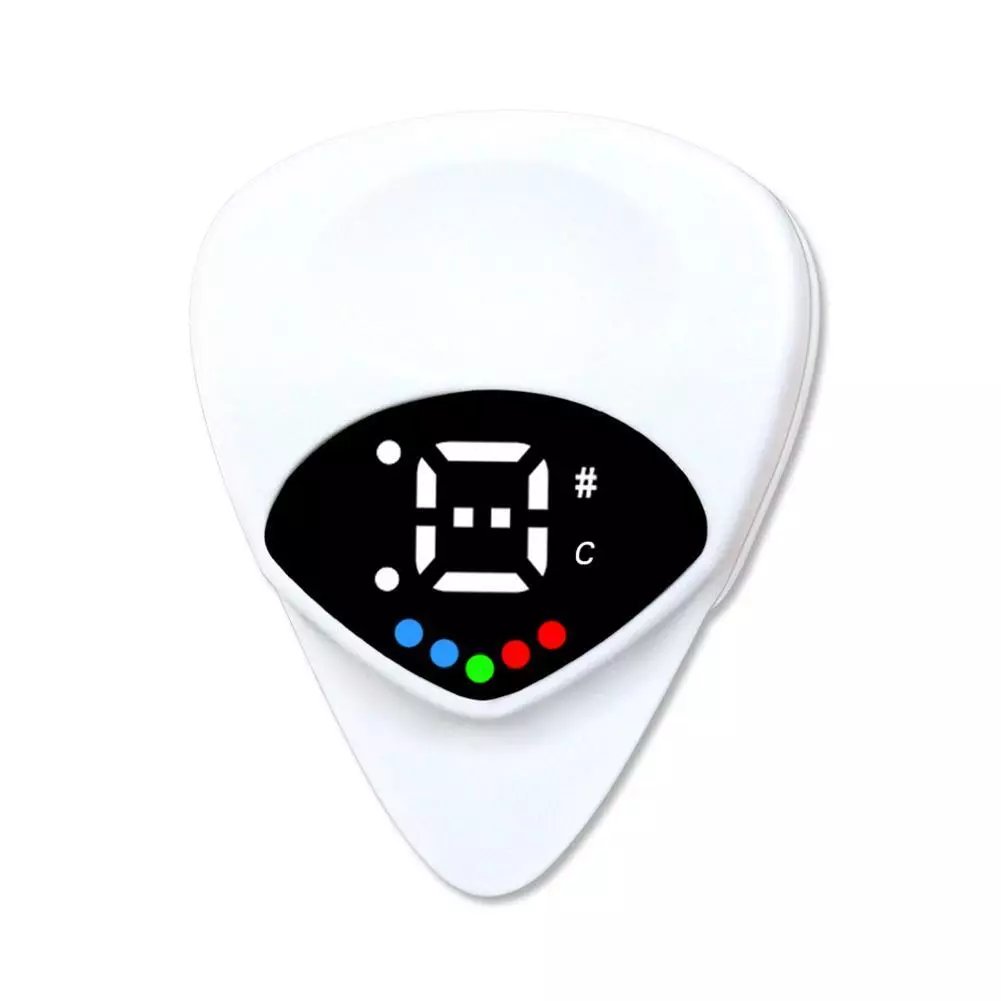 đ„ 39% Rabatt! 2-i-1 Plektrum + Tuner för Gitarr