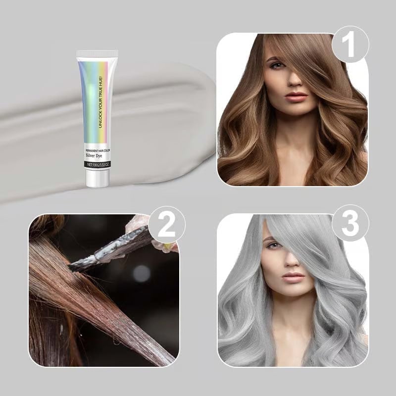 đ„ 39% RABATT â 2-i-1 Silver HĂ„rfĂ€rg & Naturligt Extrakt