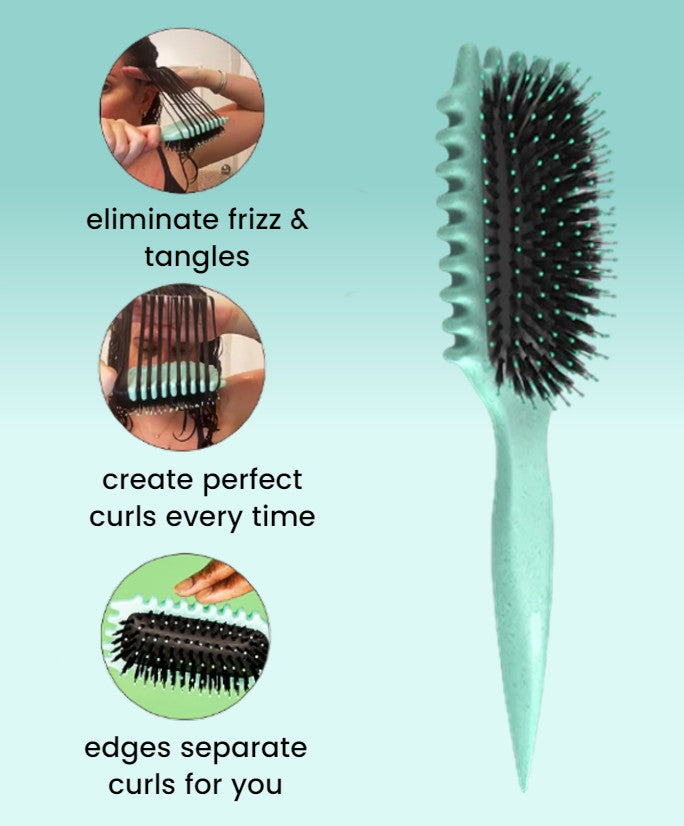 đ„Superdeal! 50% Rabatt! â Bounce Curl Stylingborste â Forma Perfekta Lockar med Studs & Definition!