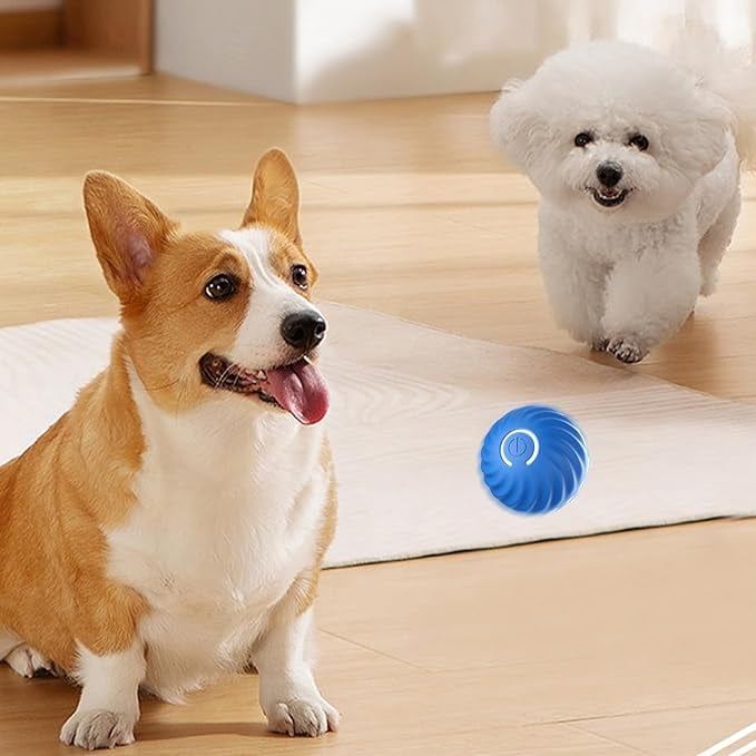 🔥Superdeal! 36% Rabatt! – Automatisk Smart Lekboll – Oemotståndlig & Tuggsäker Underhållning för Din Hund