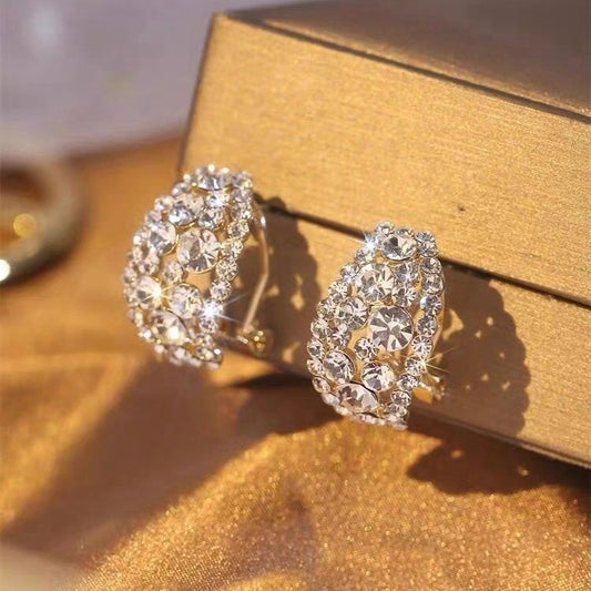 🔥 35% RABATT – Lab-Skapade Diamanthoop Örhängen 🎁✨