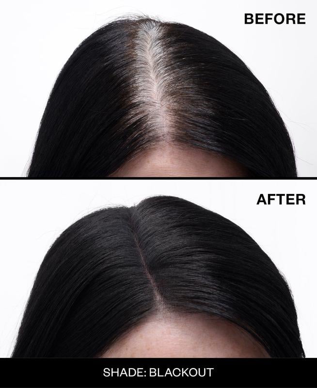 Missa aldrig en spray för att åtgärda rötter och hårbotten