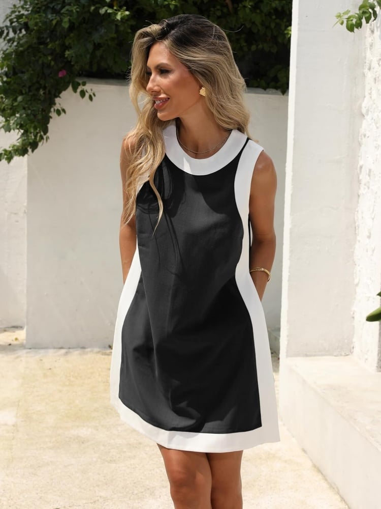 🔥Superdeal! 49% Rabatt! – 2-delat Set för Kvinnor – Färgglatt, Bekvämt & Perfekt för Sommaren! Med Fickor!