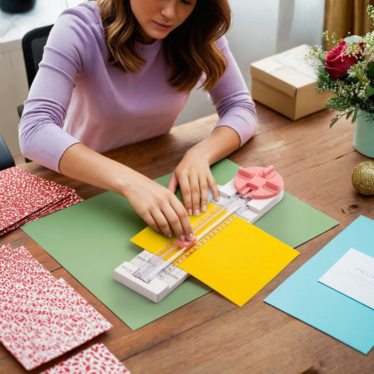 🔥HETEREA 50% RABATT🔥4-i-1 multifunktionell pappersskärare