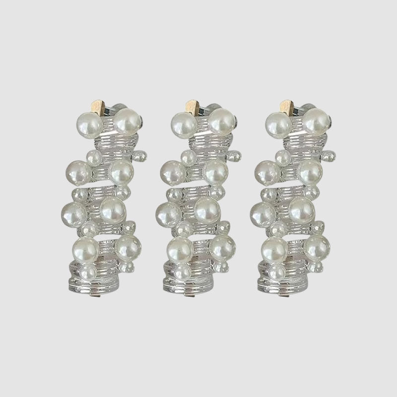 🔥Superdeal! 50% Rabatt! – Pärlspiral Hårsnodd – Skonsam, Elegant & Trasselfr