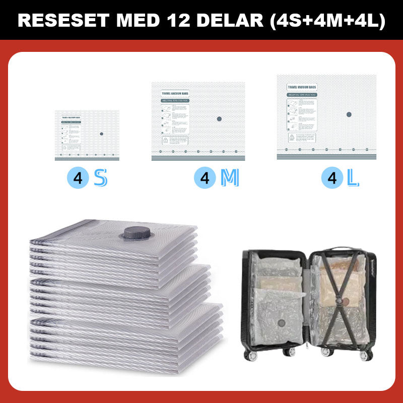 🔥Vakuumförvaringspåse För Resor