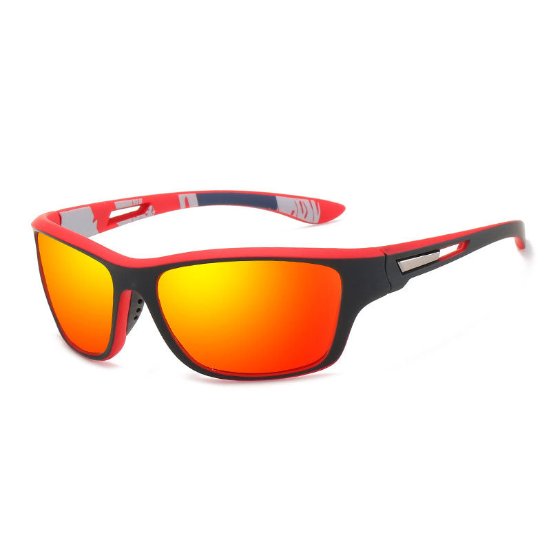🔥 Superdeal! 26% Rabatt! – Polariserade Herrsolglasögon – Färgfilmserie med UV-skydd & Stilren Look