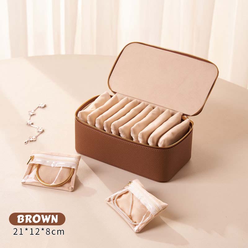 🔥Superdeal! 50% Rabatt! – Resesmyckeskrin med Små Fack