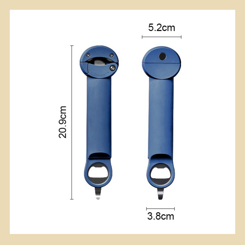 🔥 19% RABATT – 3-i-1 Magnetisk Burköppnare