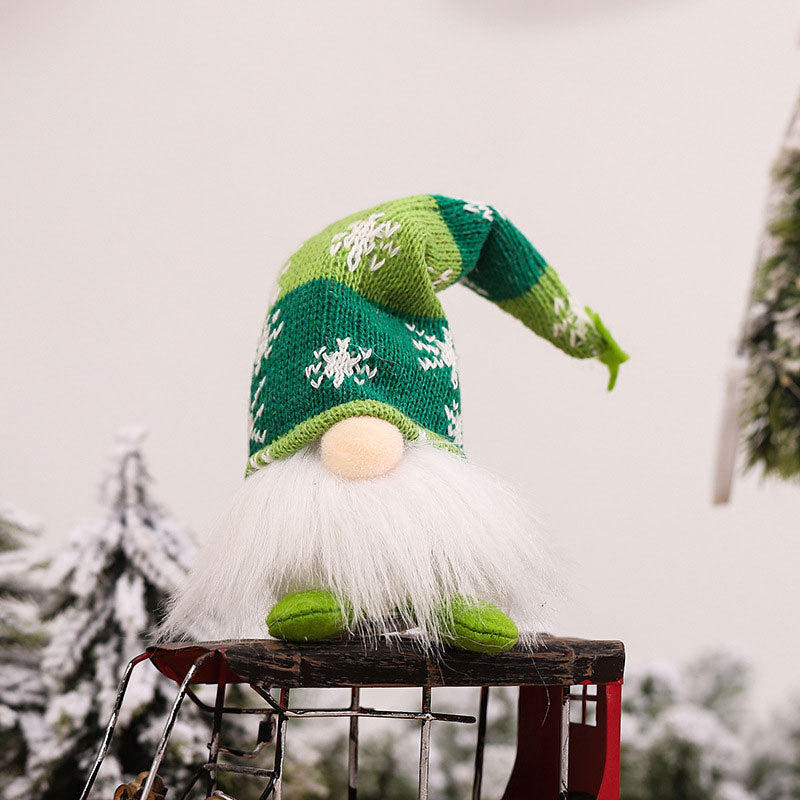 🎄 Julglödande Tomtefigur – Julig Juldekoration med Ljus 🎅✨