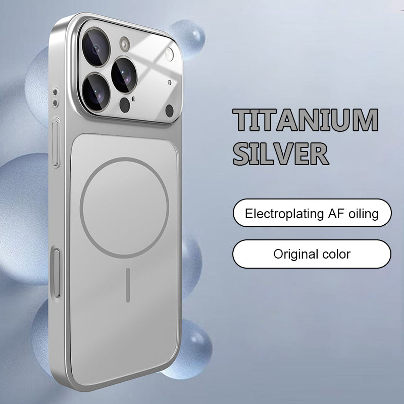 ✨Ultratunt frostat glashölje – kompatibelt med iPhone 17-serien