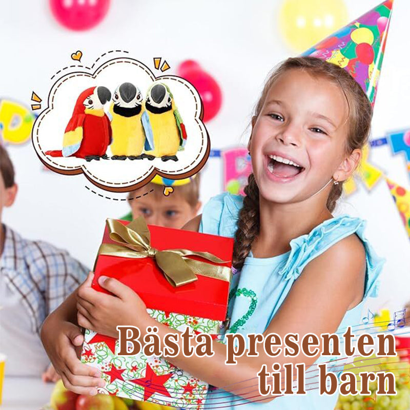 Interaktiv och Naturtrogen Papegoja – En Trogen Fågelvän