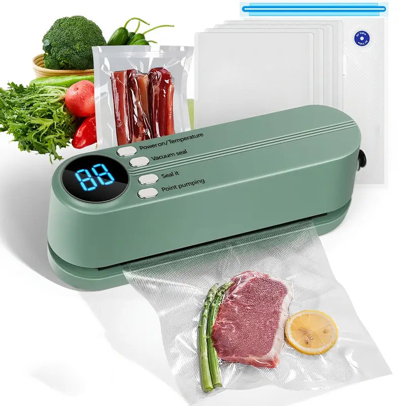 🔥 Superdeal! 36% Rabatt! Trådlös Automatisk Vakuumförslutare