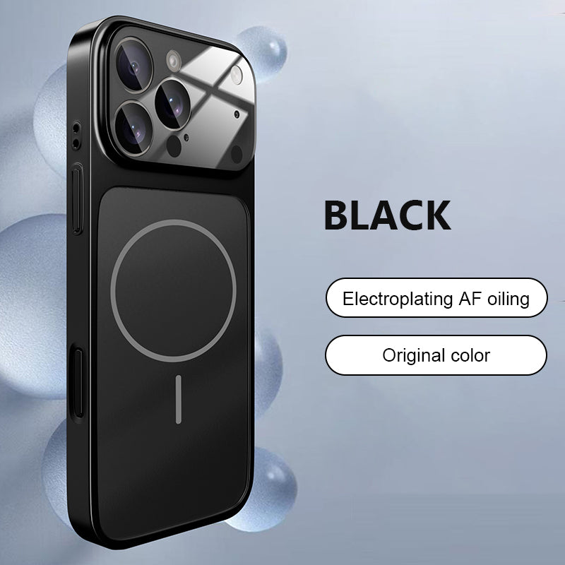 ✨Ultratunt frostat glashölje – kompatibelt med iPhone 17-serien