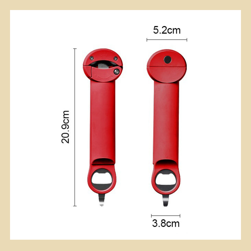 🔥 19% RABATT – 3-i-1 Magnetisk Burköppnare