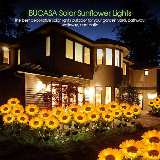 🔥Superdeal! 29% Rabatt! Solcellsdriven Solroslampa