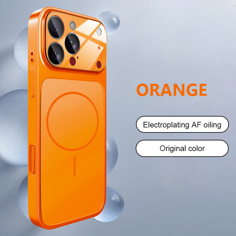 ✨Ultratunt frostat glashölje – kompatibelt med iPhone 17-serien