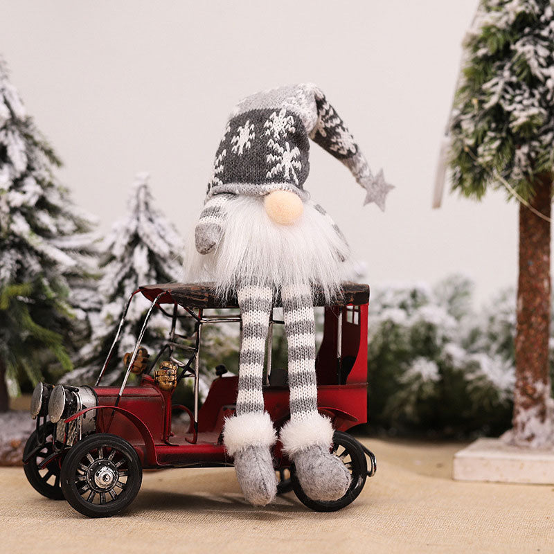🎄 Julglödande Tomtefigur – Julig Juldekoration med Ljus 🎅✨